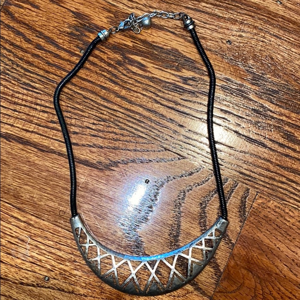 Silver Statement Necklace